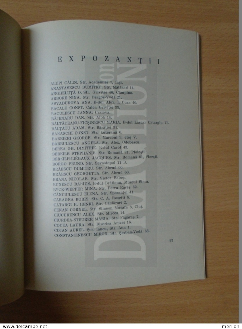 DC35.3 Salonul Oficial  Pictura Sculptura  1933 Pavilionul Artelor Soseaua Kiseleff Bucuresti