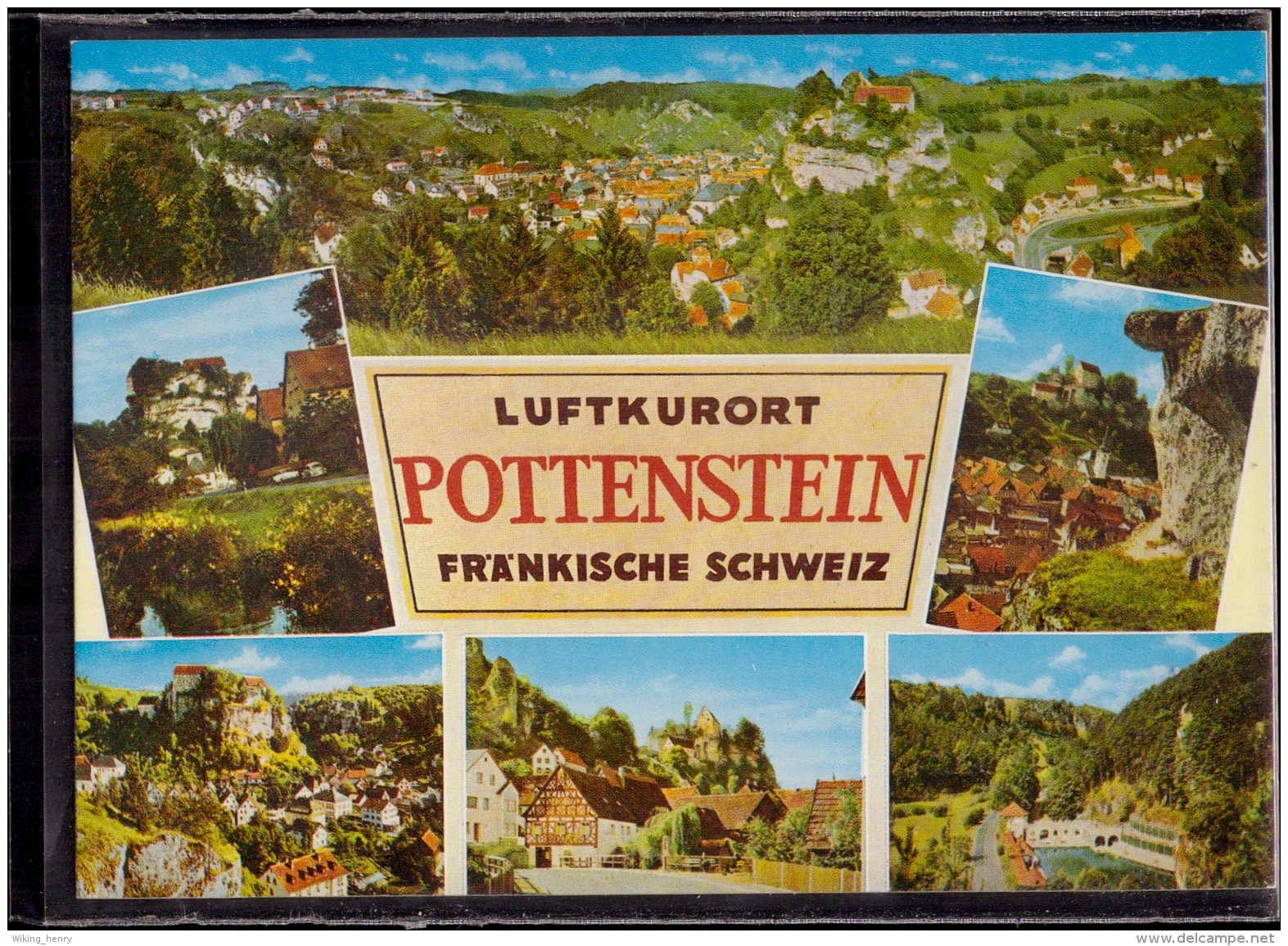 Pottenstein - Mehrbildkarte 5 - Pottenstein