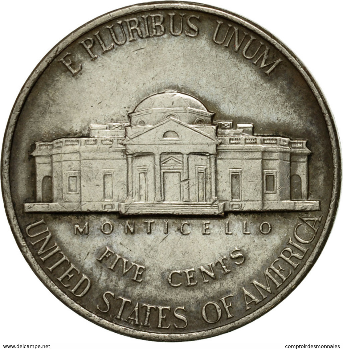 Monnaie, États-Unis, Jefferson Nickel, 5 Cents, 1994, U.S. Mint, Philadelphie - 1938-…: Jefferson