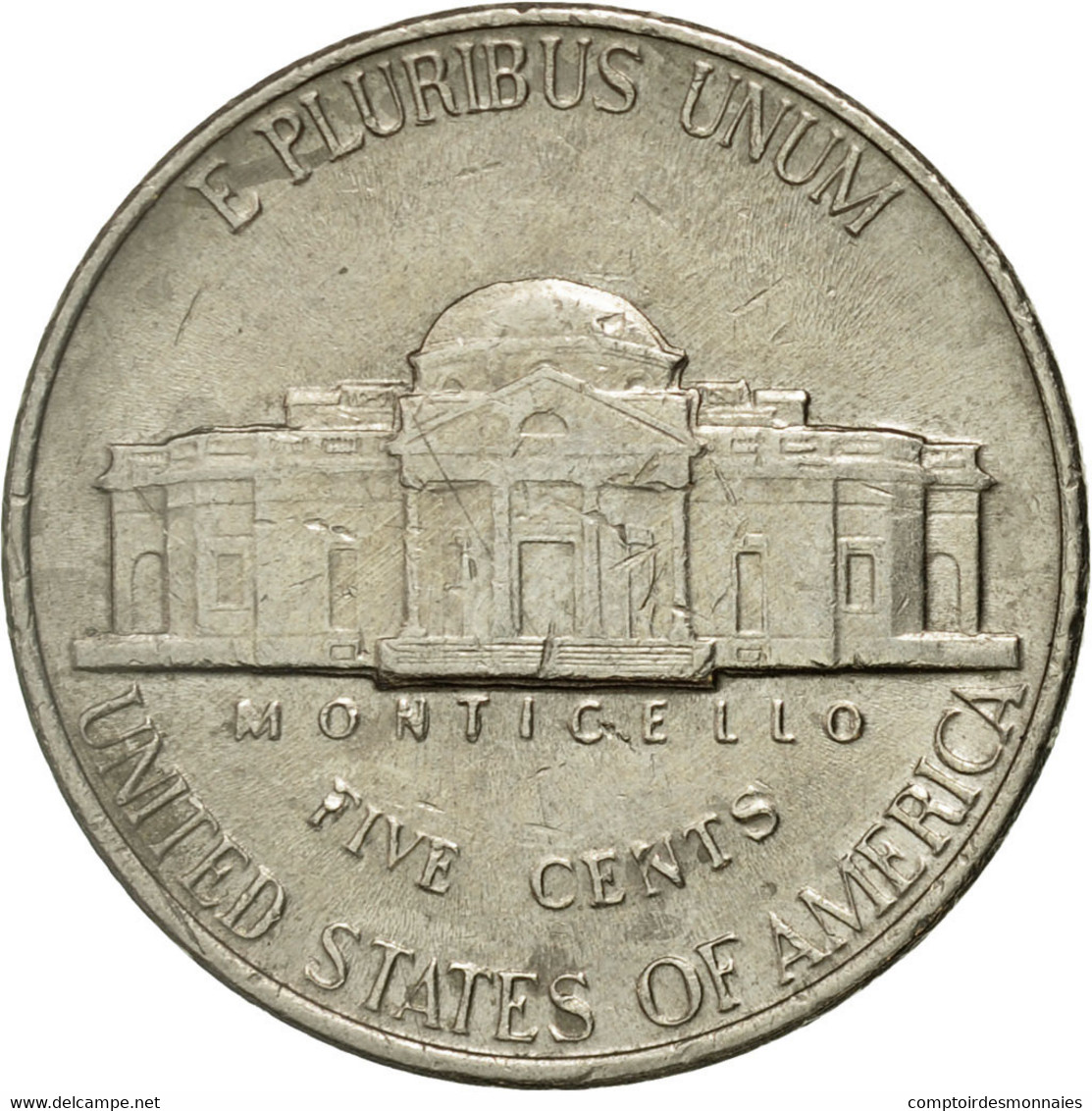 Monnaie, États-Unis, Jefferson Nickel, 5 Cents, 1992, U.S. Mint, Denver, TTB - 1938-…: Jefferson