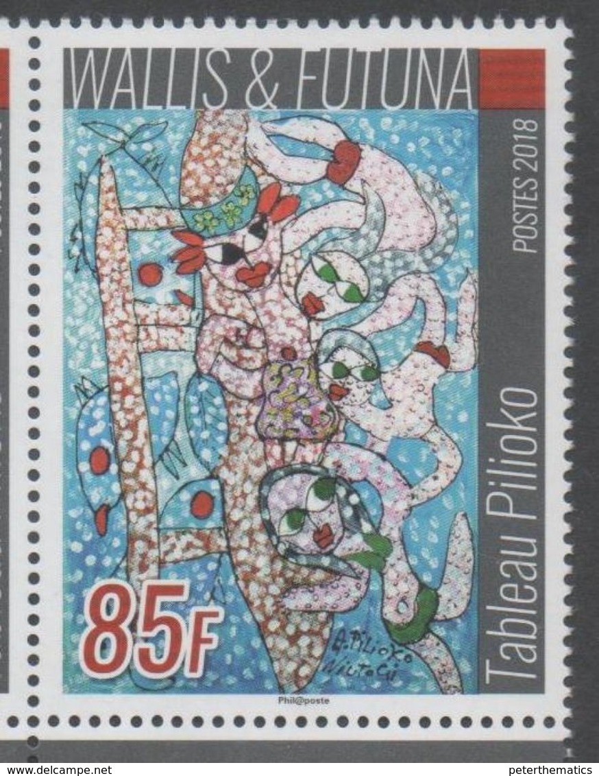 WALLIS ET FUTUNA, 2018, MNH, ART, PILIOKO, 1v - Other & Unclassified