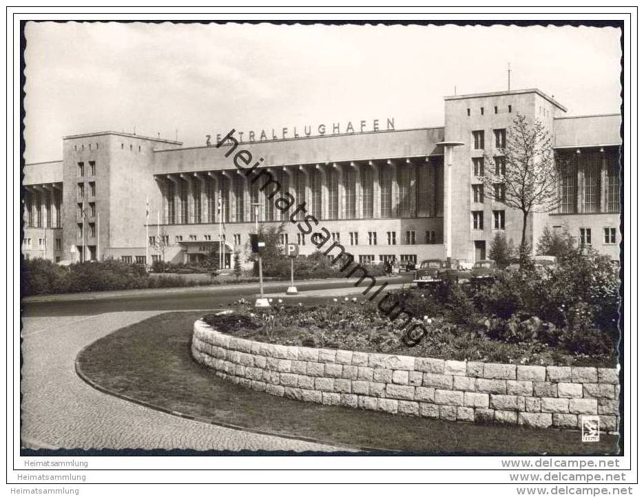 Berlin - Tempelhof - Zentral Flughafen - Foto-AK Grossformat - Tempelhof