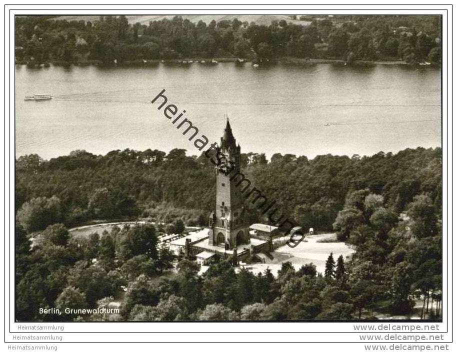 Berlin - Grunewaldturm - Foto-AK Grossformat - Grunewald