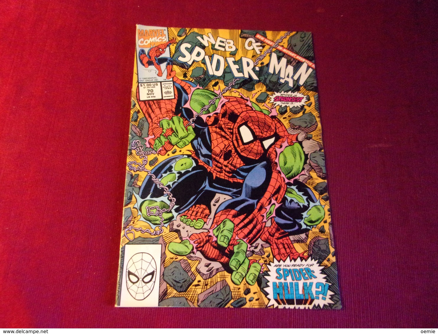 WEB OF   SPIDER MAN  70 NOV - Marvel