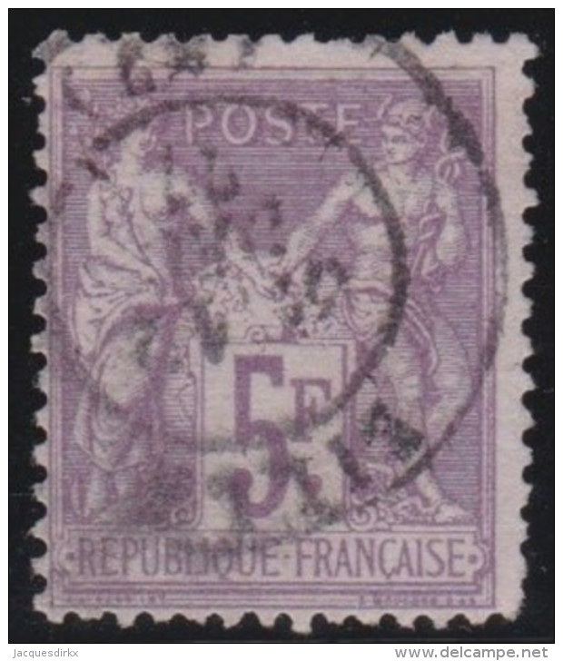 France   .    Yvert  .      95    .      O   .      Oblitéré - 1876-1898 Sage (Type II)