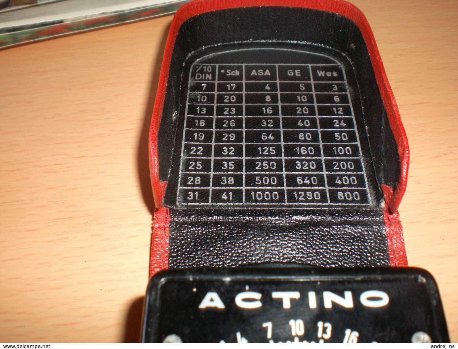 Vintage Light Meter German Exposure Meter Actino - Matériel & Accessoires
