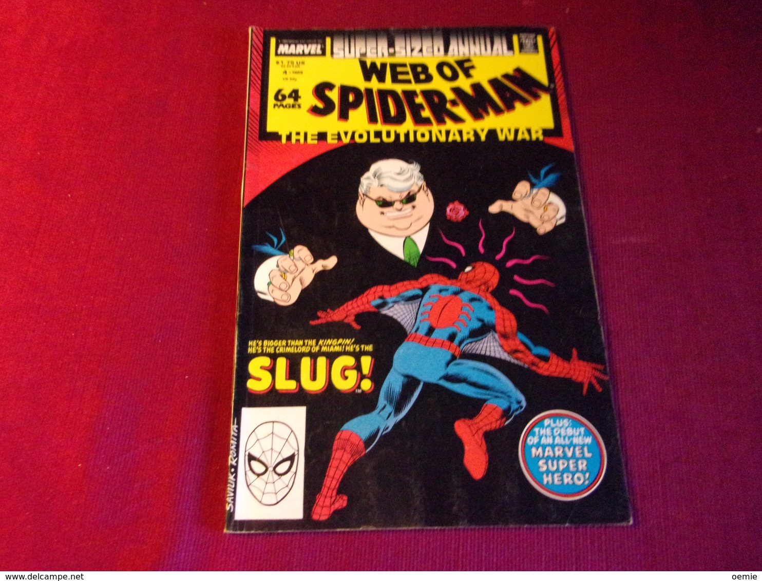 WEB OF   SPIDER MAN   4 1988 - Marvel