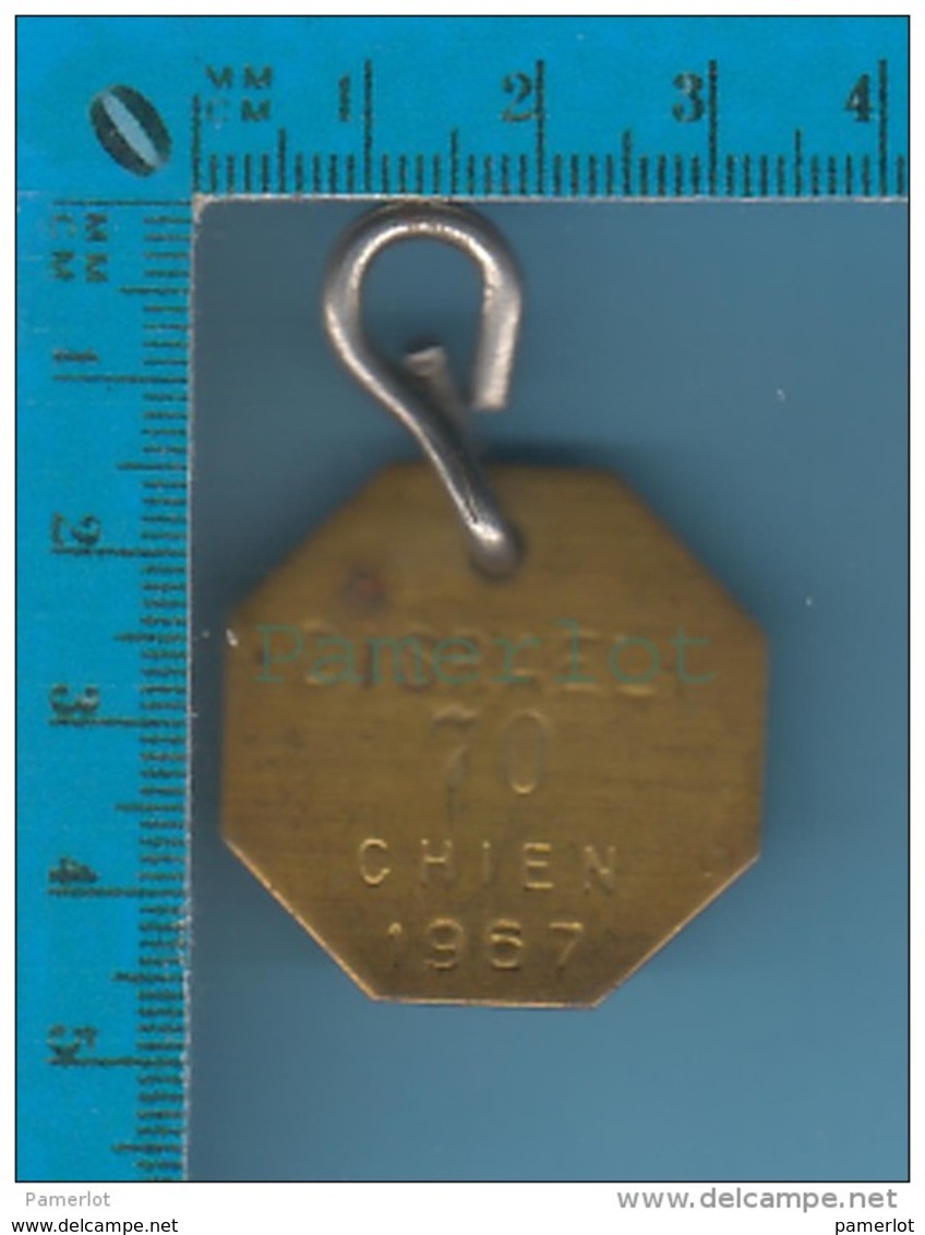 2 Belles Médailles 1962 Et 1966de Disraelie Canada P. Quebec - Taxe Pour Chien - Dog Tax - Unclassified