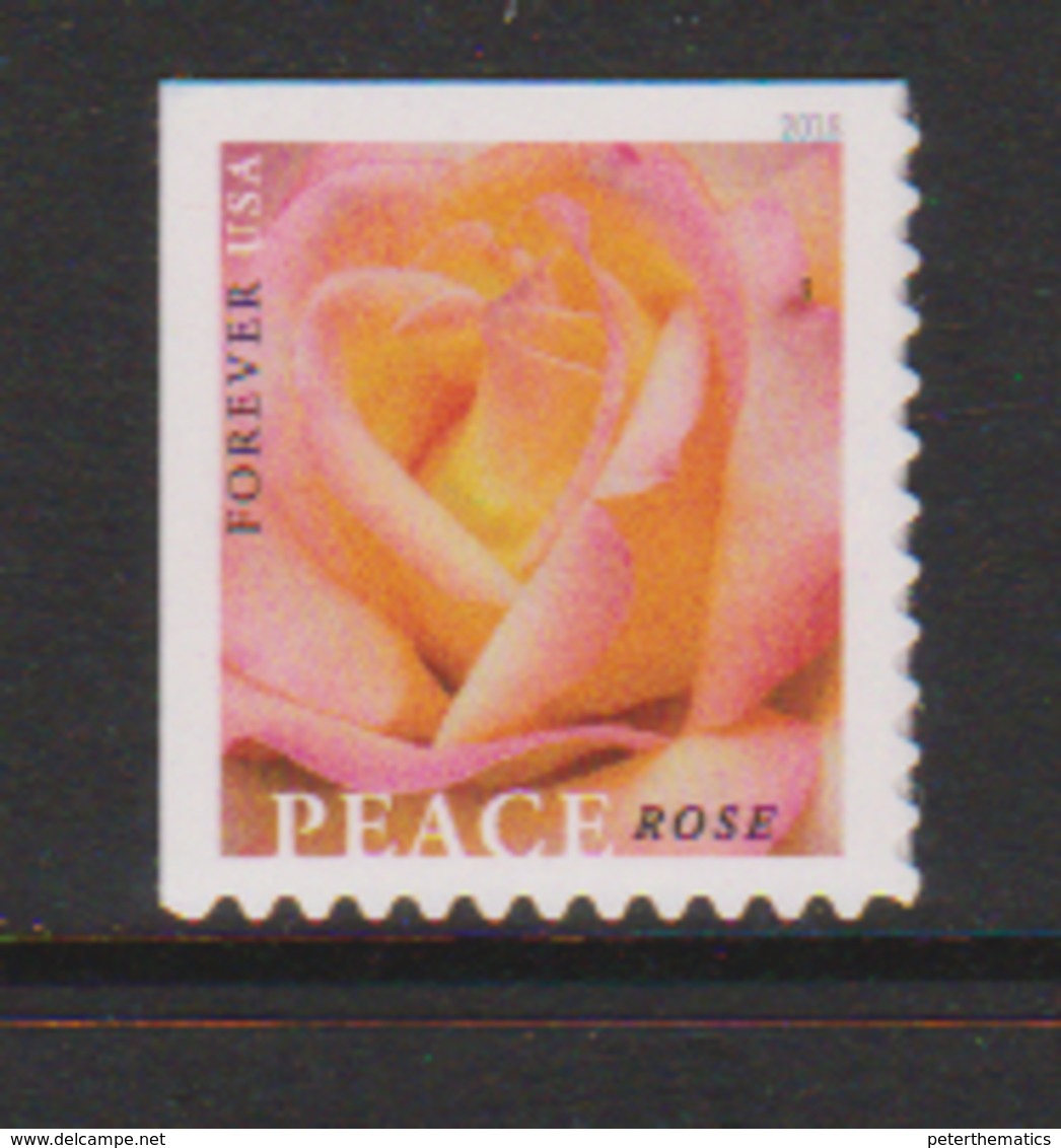 USA , 2018, MNH, FLOWERS, ROSES, 1v SELF-ADHESIVE - Roses
