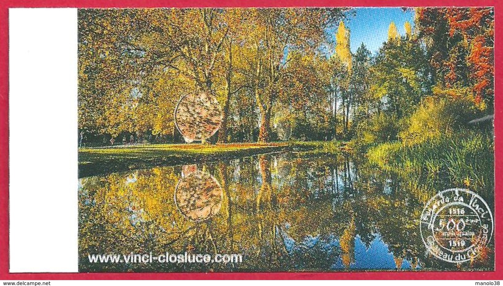 Château Du Clos Lucé, Amboise, Indre Et Loire, Visuel: Le Jardin, 2018 - Tickets D'entrée