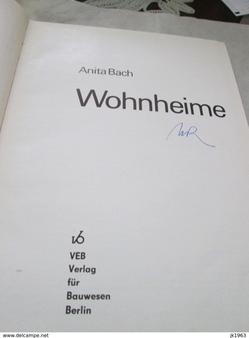 ARCHITECTURE - RESIDENCES, ANITA BACH, WOHNHEIME, BERLIN DDR 1970 - Architectuur