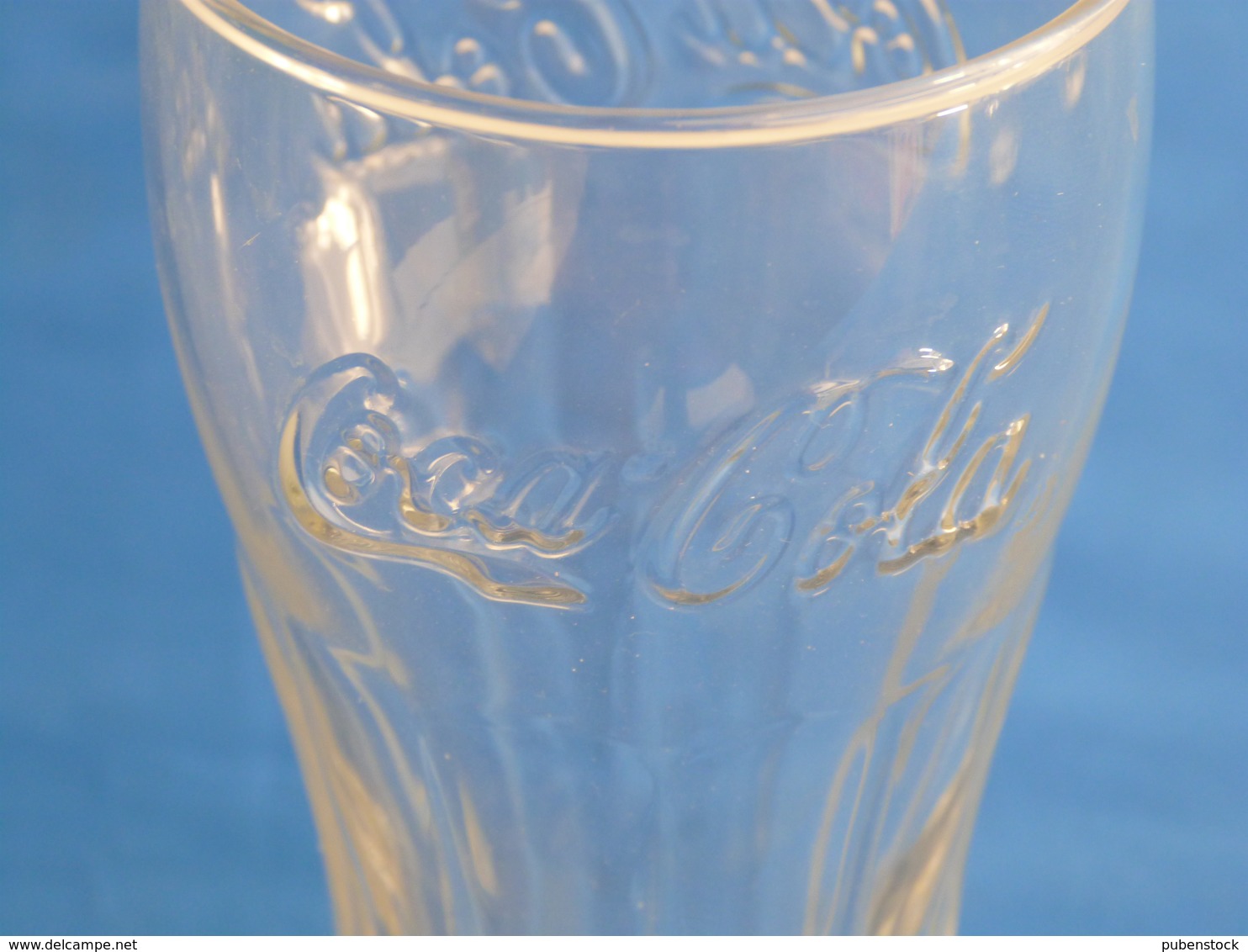 Verres "COCA COLA" Relief. - Kopjes, Bekers & Glazen