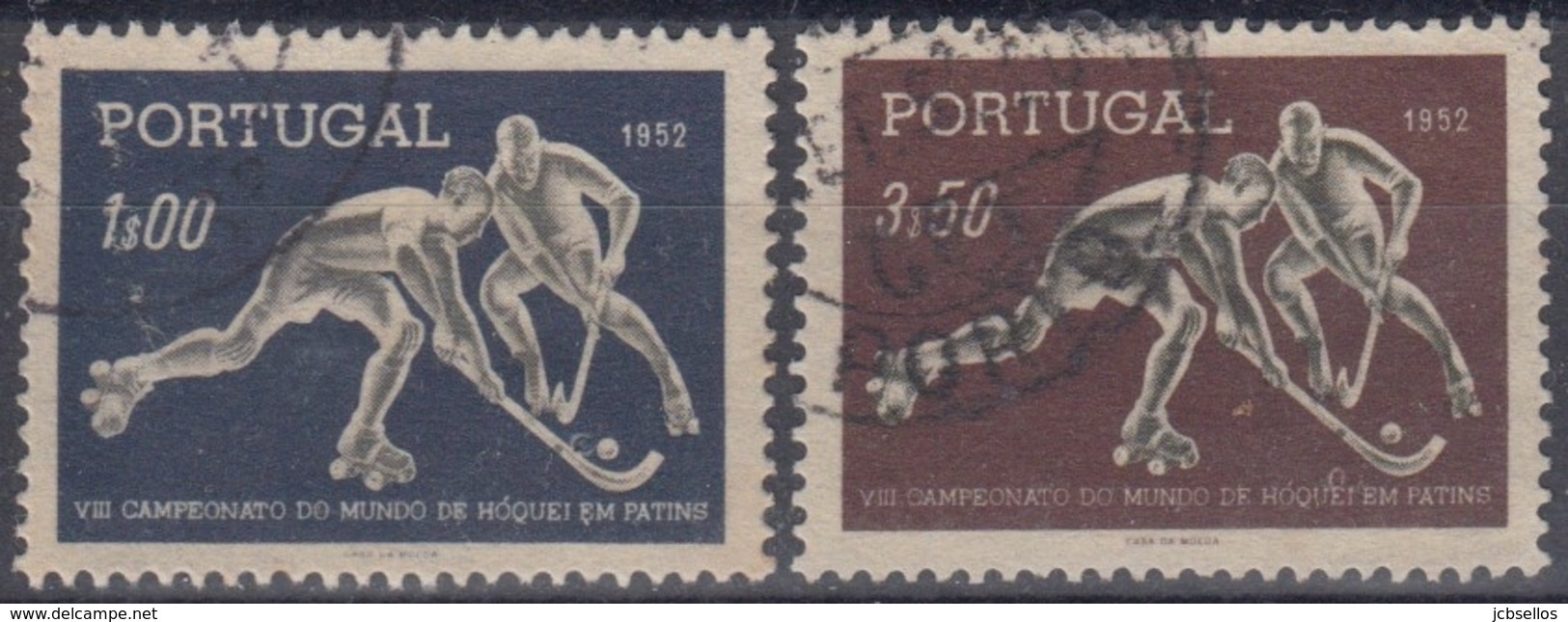 PORTUGAL 1952 Nº 762/63 USADO - Usado