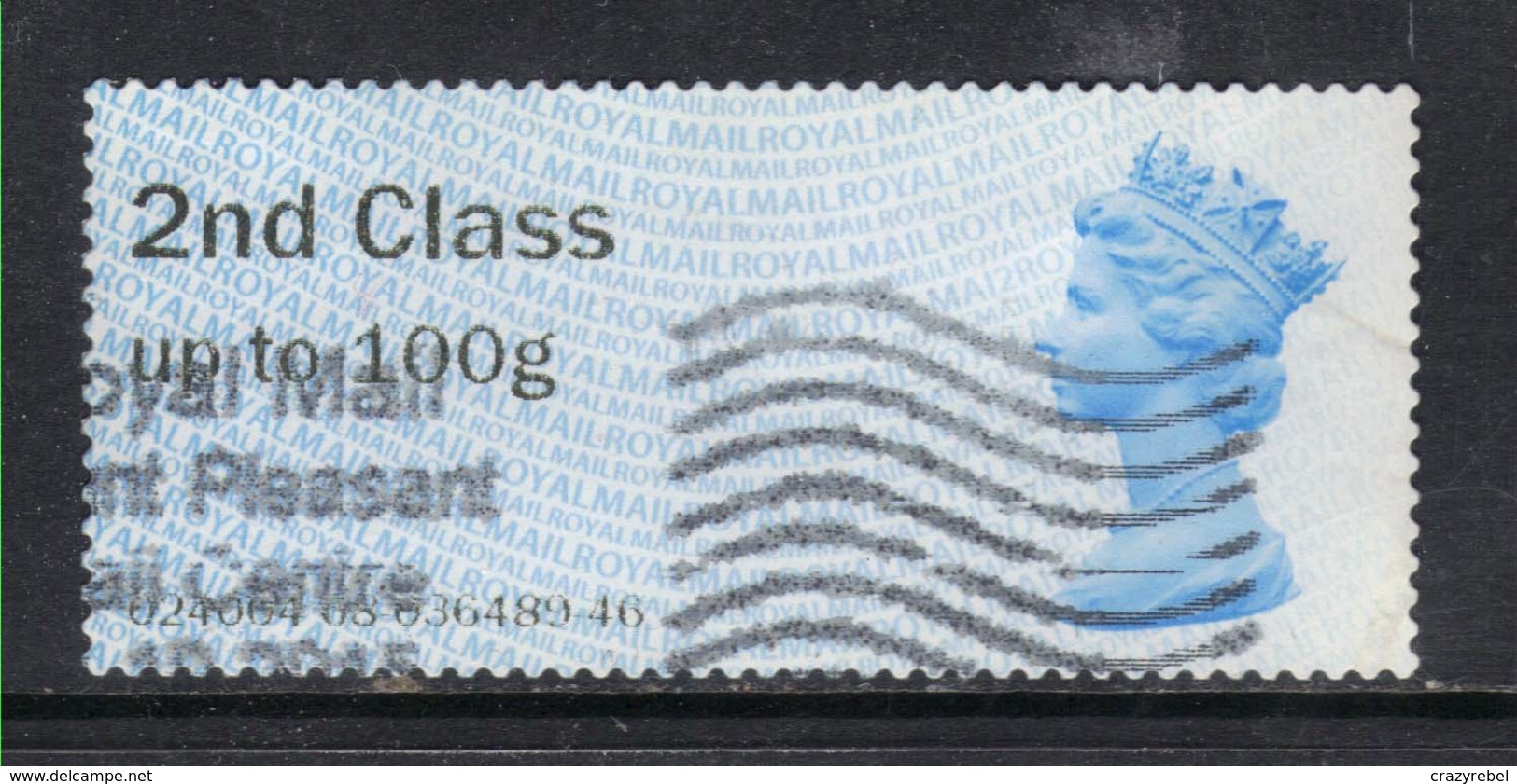 GB 2012 QE2 2nd Class Up To 100gms Post & Go ( R765 ) - Post & Go (distributeurs)