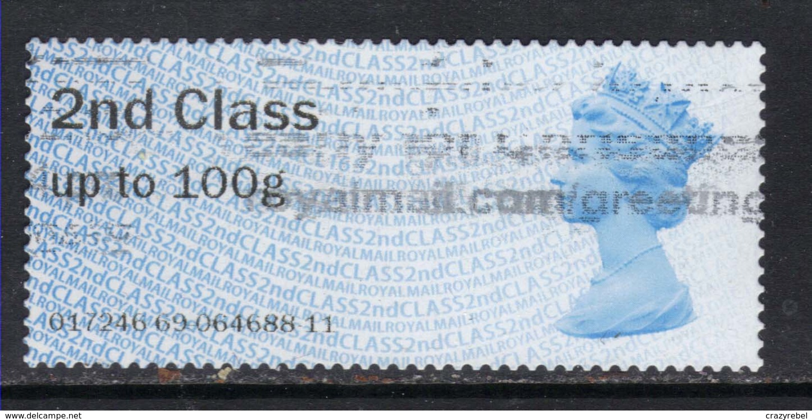 GB 2016 QE2 2nd Class Up To 100gms Post & Go ( R713 ) - Post & Go (distributeurs)