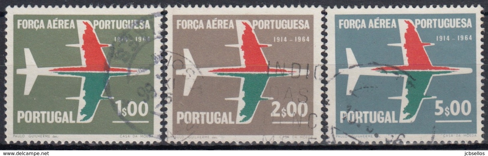 PORTUGAL 1965 Nº 974/76 USADO - Oblitérés