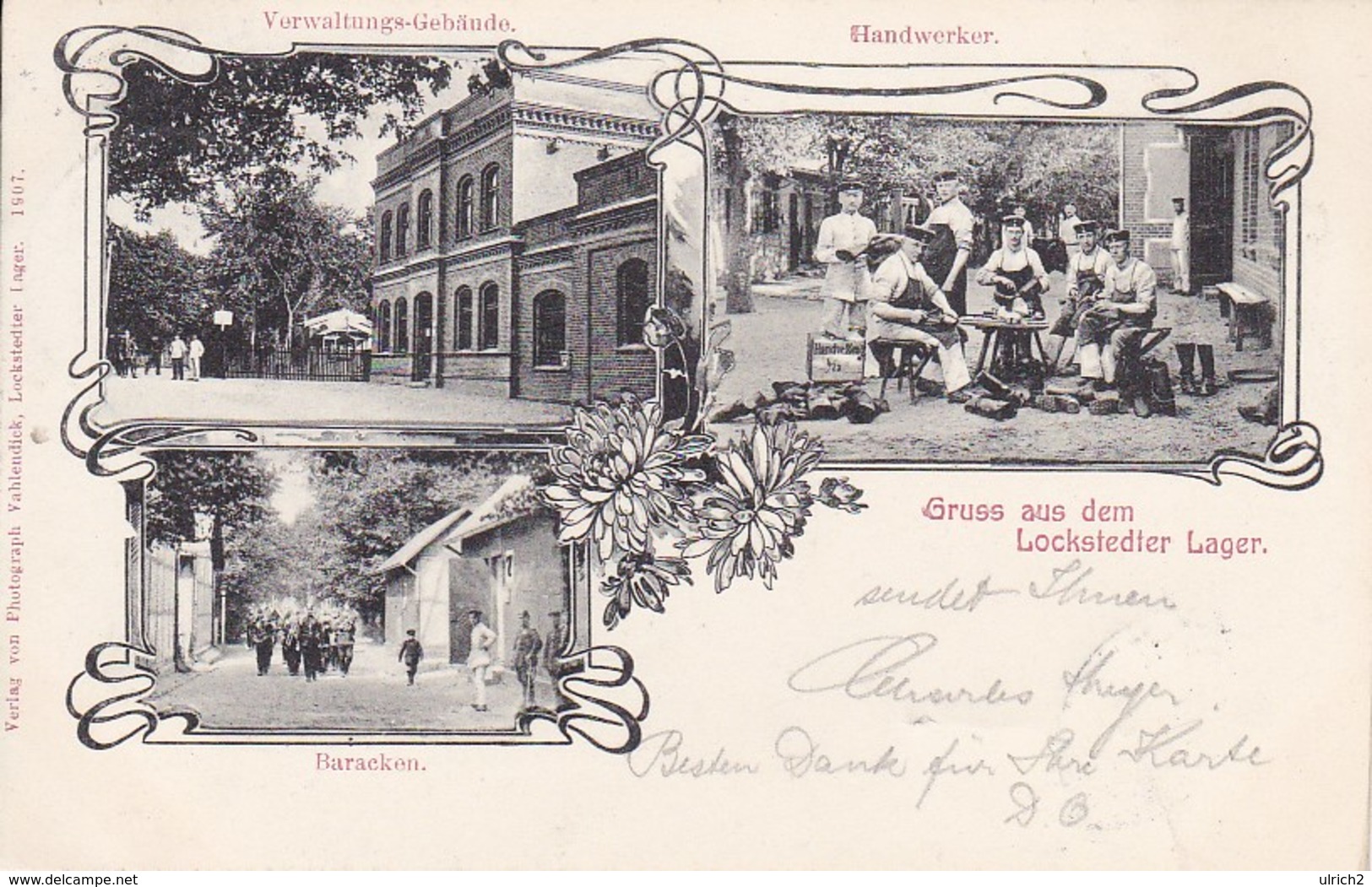 AK Gruss Aus Dem Lockstedter Lager - 1907  (35743) - Hohenlockstedt