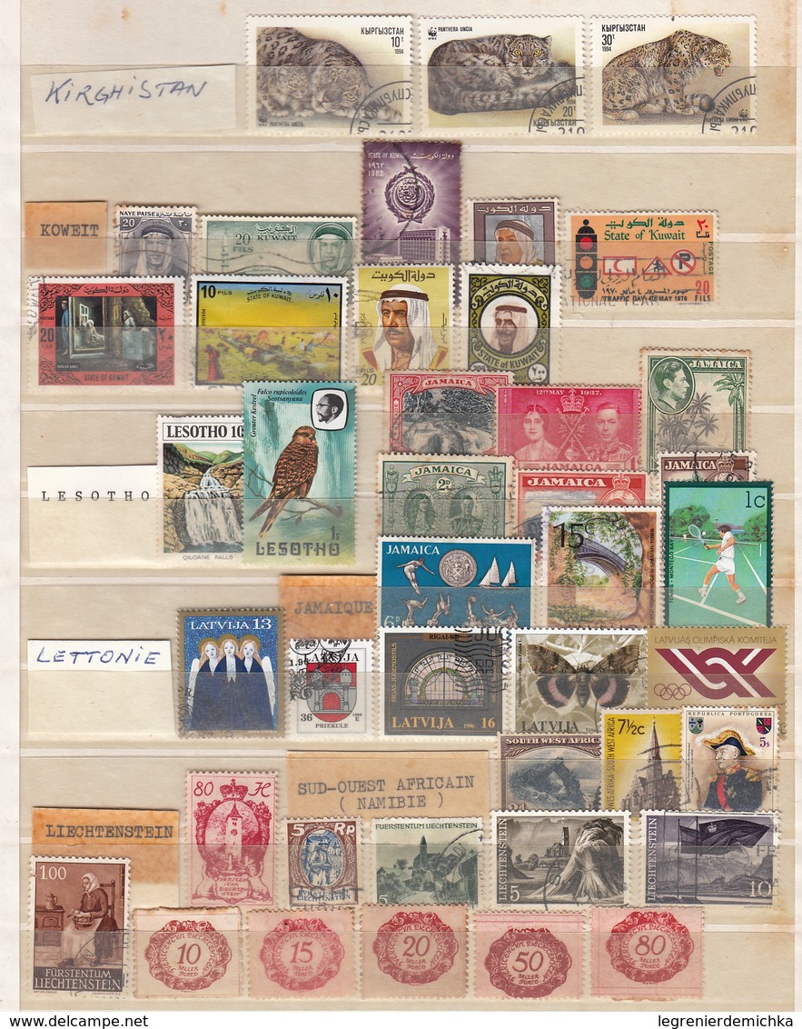 GROS LOT De TIMBRES Oblitérés/Neufs - DIVERS PAYS DU MONDE - Lots & Kiloware (mixtures) - Max. 999 Stamps