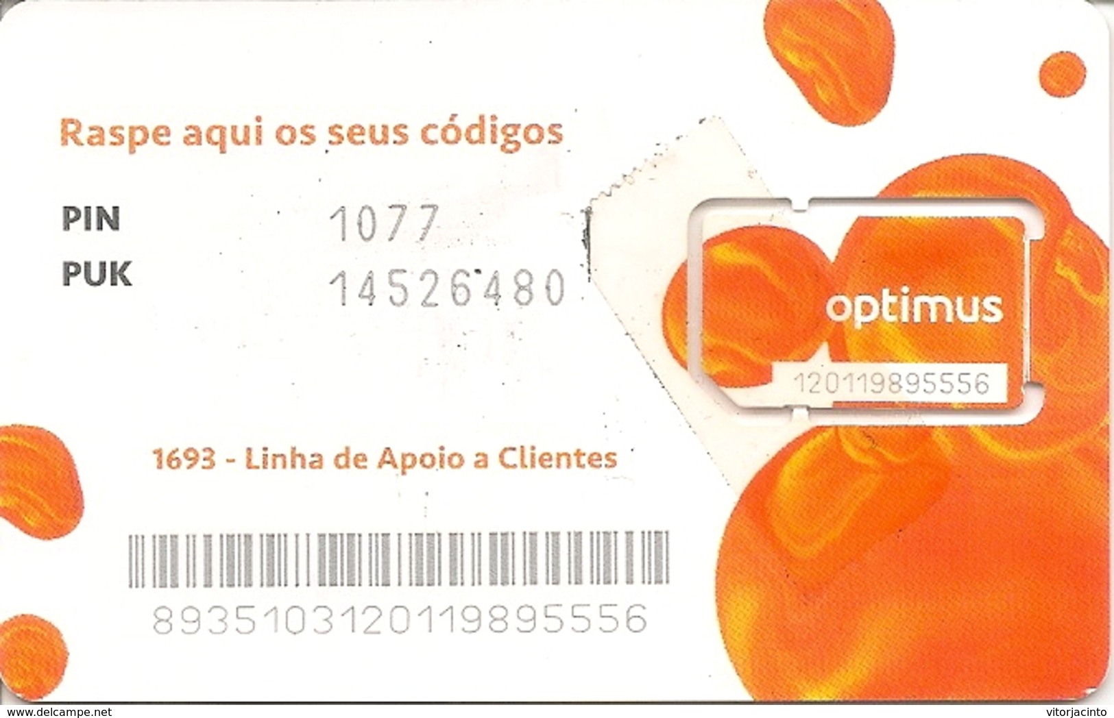 Mobile Phonecard Optimus - Portugal - Portugal