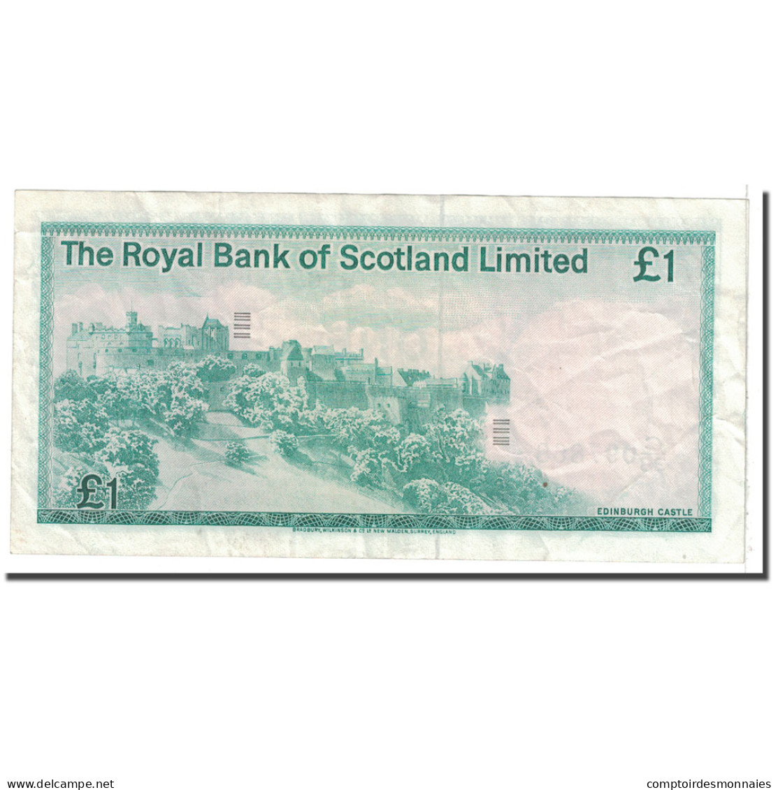 Billet, Scotland, 1 Pound, 1981, 1981-05-01, KM:336a, TTB - 1 Pound