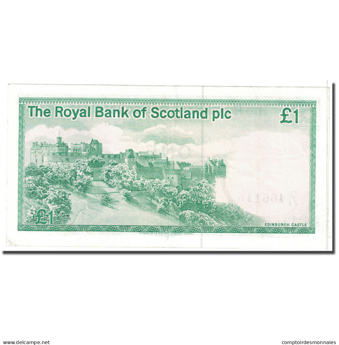 Billet, Scotland, 1 Pound, 1986, 1986-12-17, KM:341Ab, SPL - 1 Pound