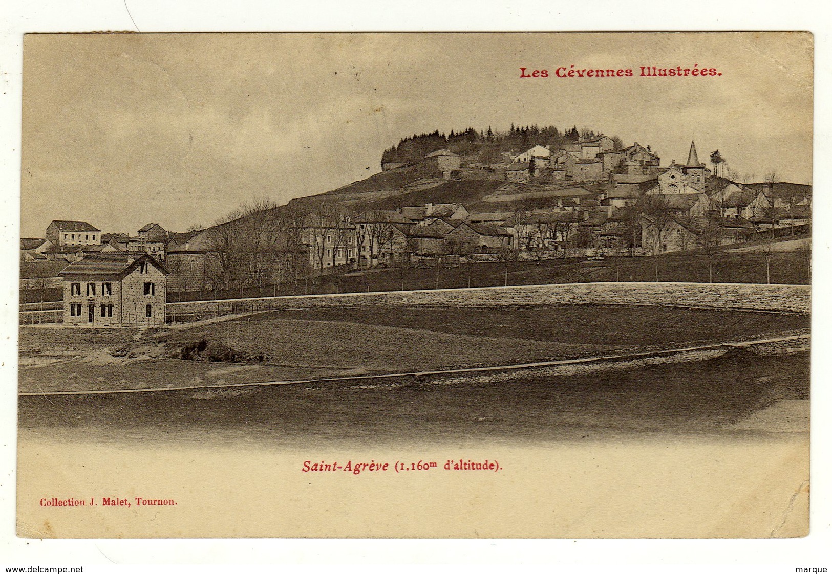 Cpa SAINT AGREVE - Saint Agrève