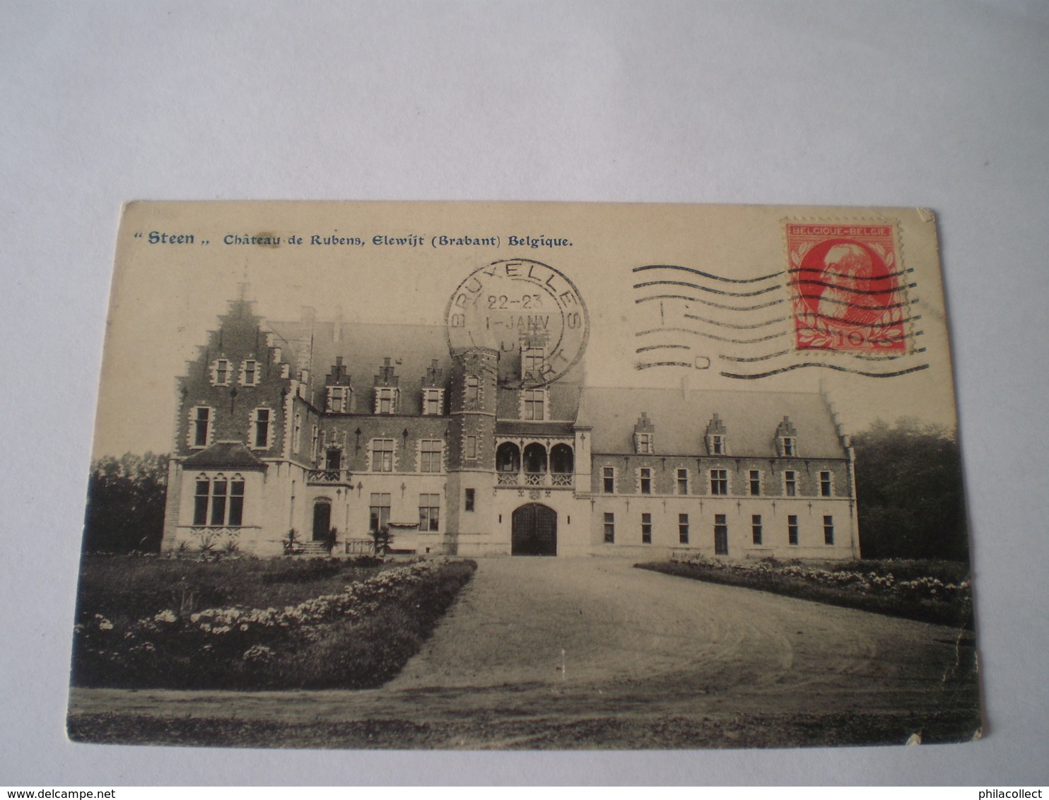 Steen //  Château De Rubens - Elewijt (Brabant) Belgique (ander Zicht) Used 1909 - Otros & Sin Clasificación