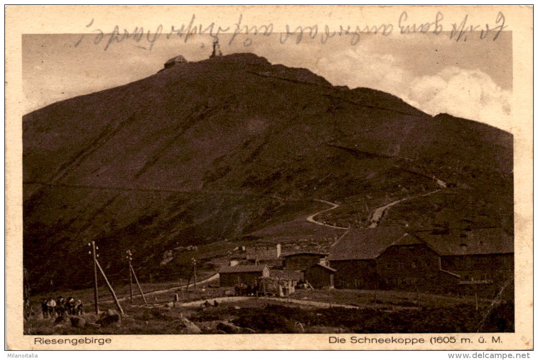 Riesengebirge - Die Schneekoppe (1617) * 27. 6. 1927 - Polen