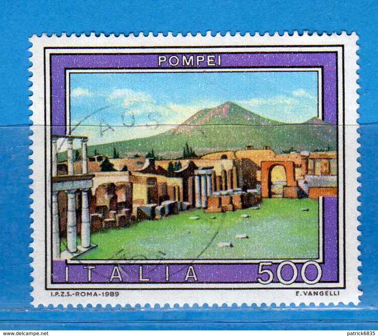 Italia °- Anno 1989 - TURISTICA- POMPEI . USATO. Unif. 1890.  Vedi Descrizione - 1981-90: Oblitérés