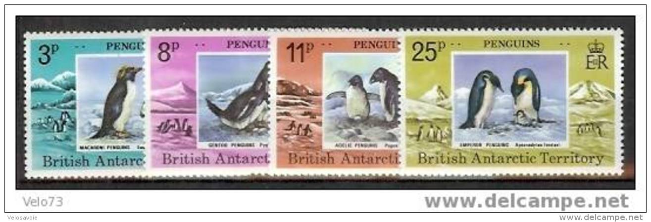 ANTARCTIQUE BRITANNIQUE N° 78/81 ** - Sonstige & Ohne Zuordnung