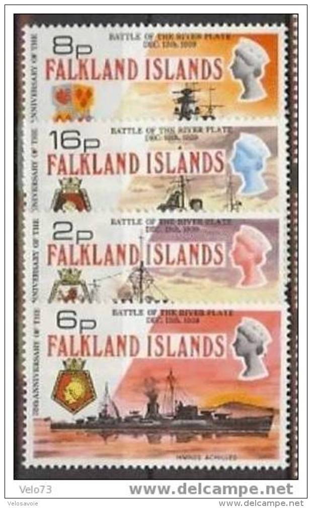 FALKLAND N° 231/234 ** - Falklandinseln