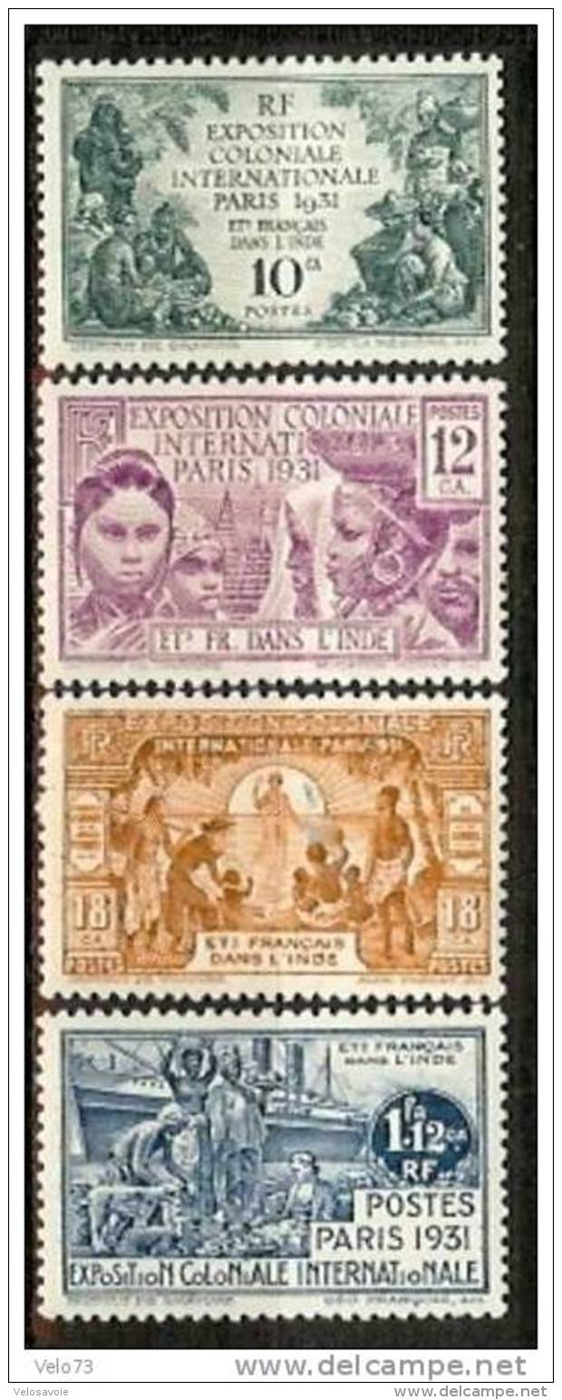 INDE N° 105/108 EXPOSITION DE 1931 * - Otros & Sin Clasificación