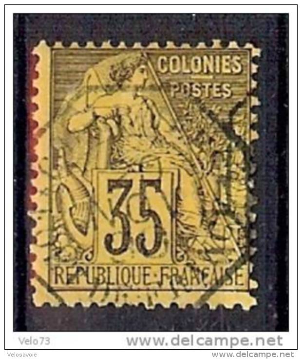 COLONIES GENERALES N° 56 OBLITERE C. D'ARMEES-FORT DE FRANCE - Alphée Dubois