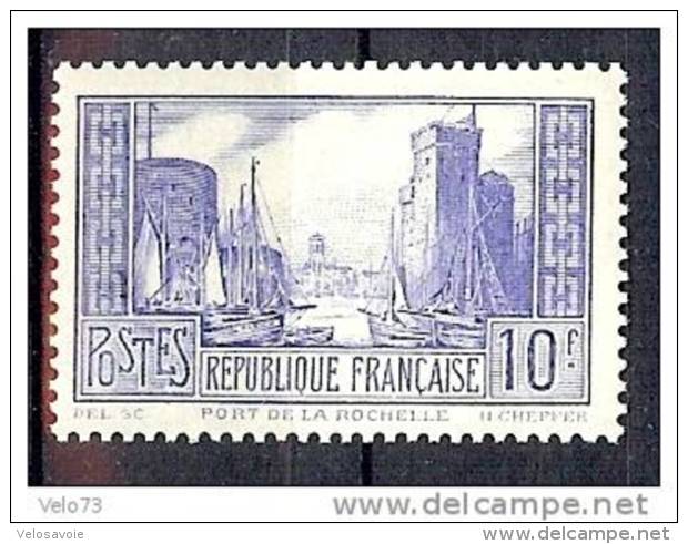 N° 261b LA ROCHELLE OUTREMER PALE * - Neufs