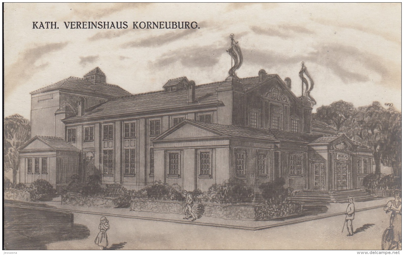 AK - NÖ - Korneuburg - Kath. Vereinshaus - 1910 - Korneuburg