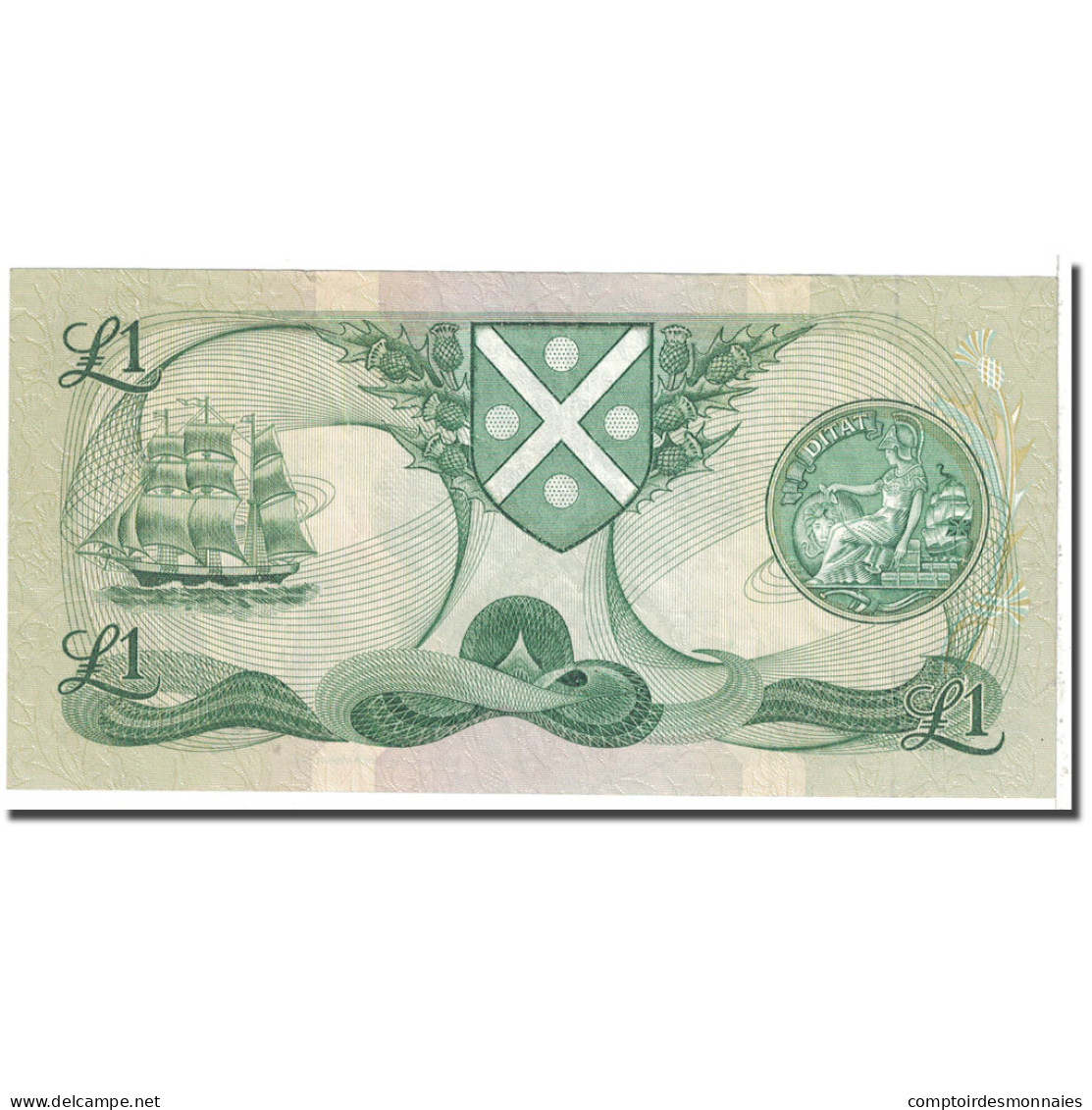 Billet, Scotland, 1 Pound, 1988, 1988-08-19, KM:111g, SPL - 1 Pond