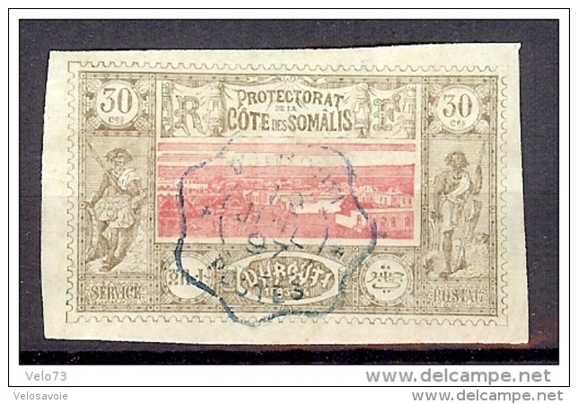 COTE DES SOMALIS N° 13 OBLITERE TTB - Used Stamps