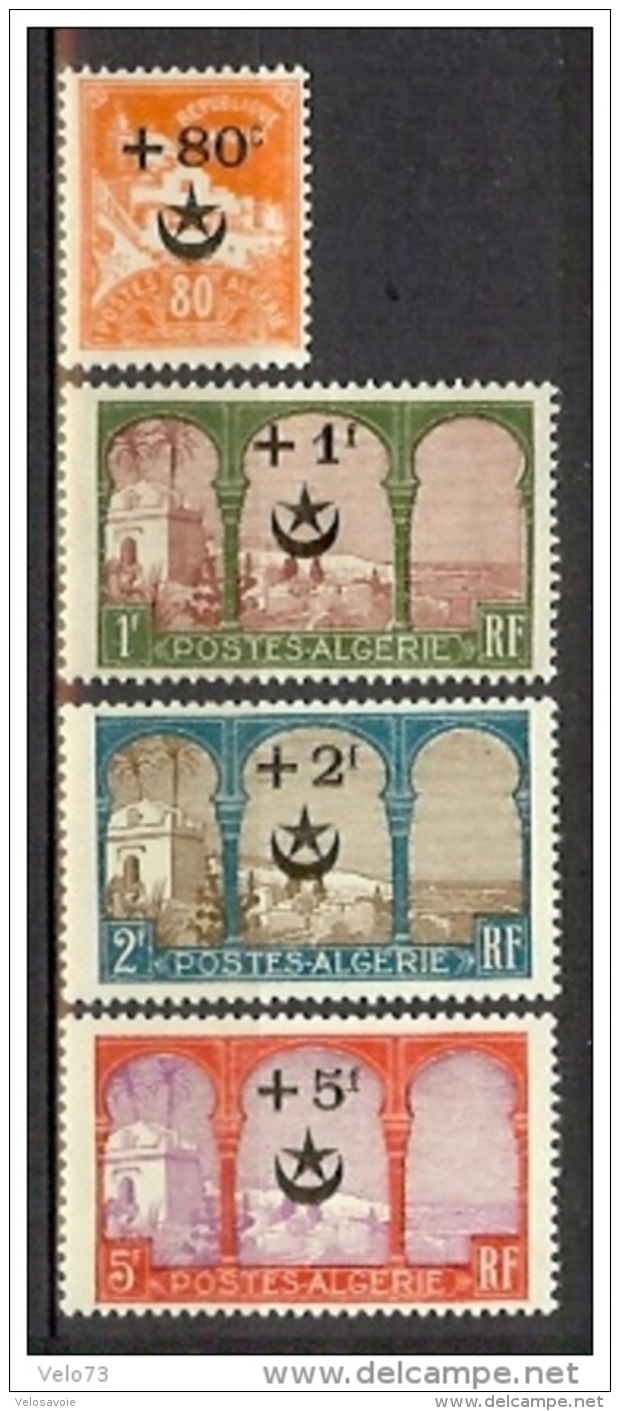 ALGERIE N° 58/70 * - Neufs