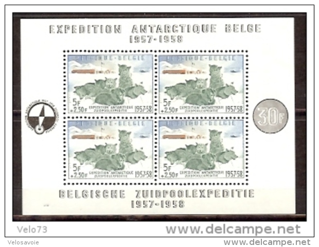 BELGIQUE BF N° 31 EXPEDITIONS POLAIRES ANTARCTIQUES BELGES ** - 1924-1960