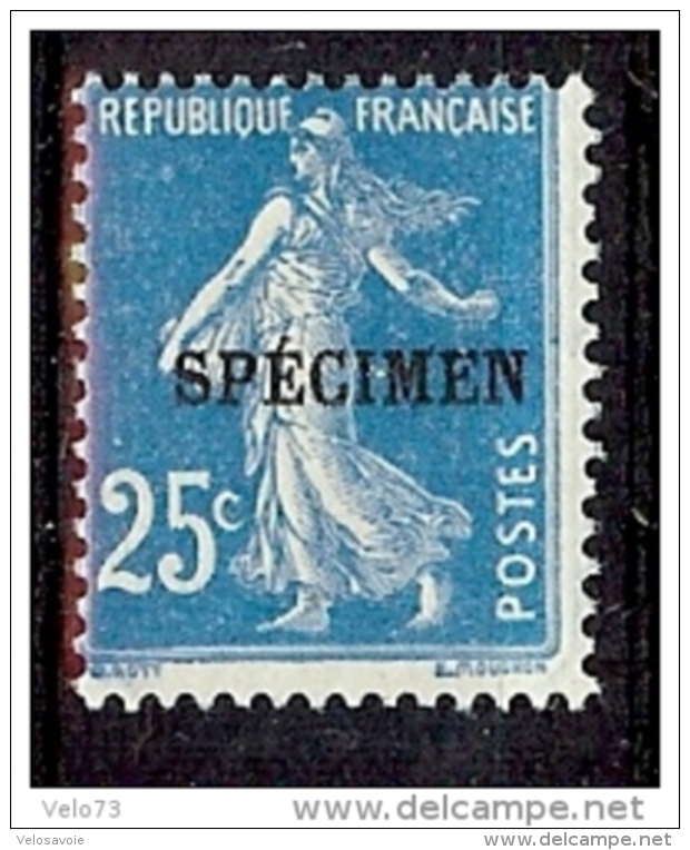 N° 140-CI4 SEMEUSE SPECIMEN ** - Cursussen