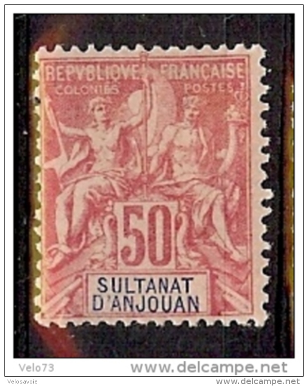 ANJOUAN N° 11 * - Unused Stamps