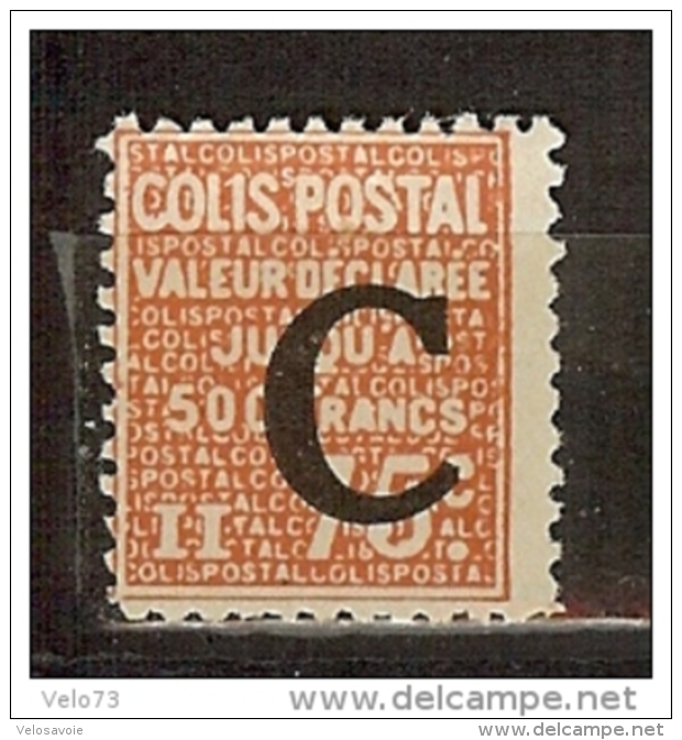 COLIS POSTAUX N° 112 * - Mint/Hinged