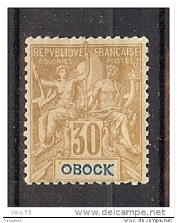 OBOCK N° 40 * - Neufs