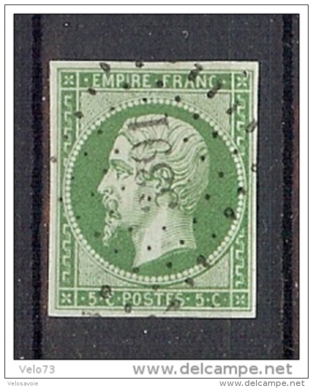 N° 12 OBLITERE PC 3391 USSY CALVADOS SUPERBE - 1853-1860 Napoléon III.