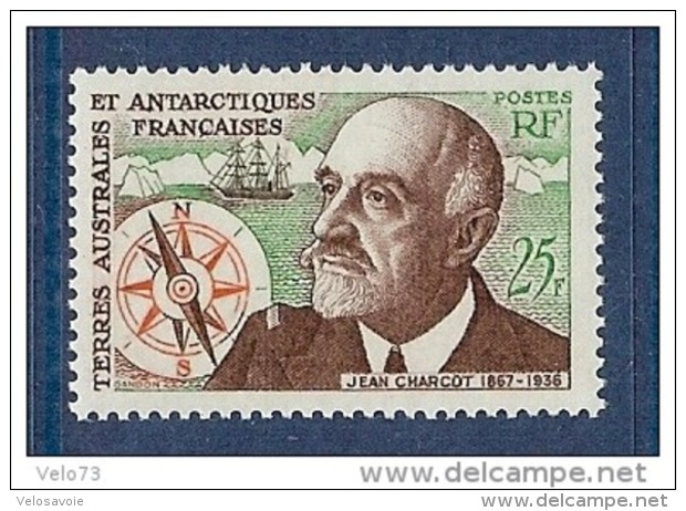 TAAF N° 19 CHARCOT ** - Unused Stamps