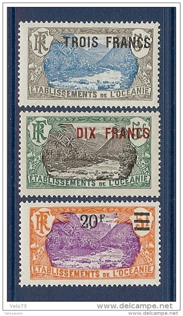 OCEANIE N° 66/68 * - Unused Stamps