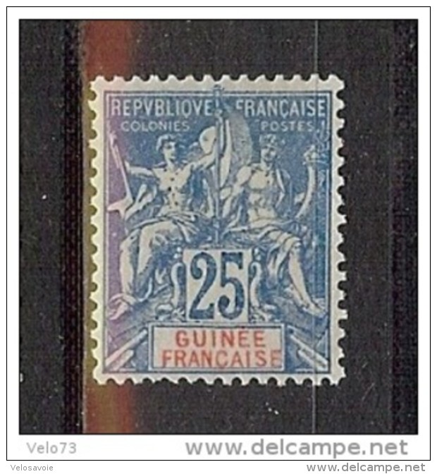 GUINEE N° 16 * - Unused Stamps