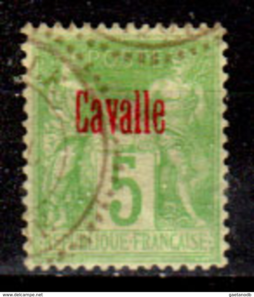 Cavalla-007 - Emissione 1893-1900 (o) Used - Senza Difetti Occulti. - Used Stamps