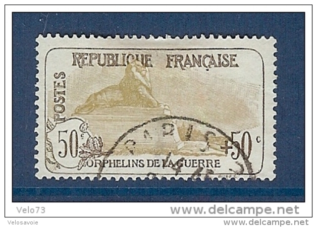 N° 153 ORPHELIN OBLITERE TTB - Used Stamps