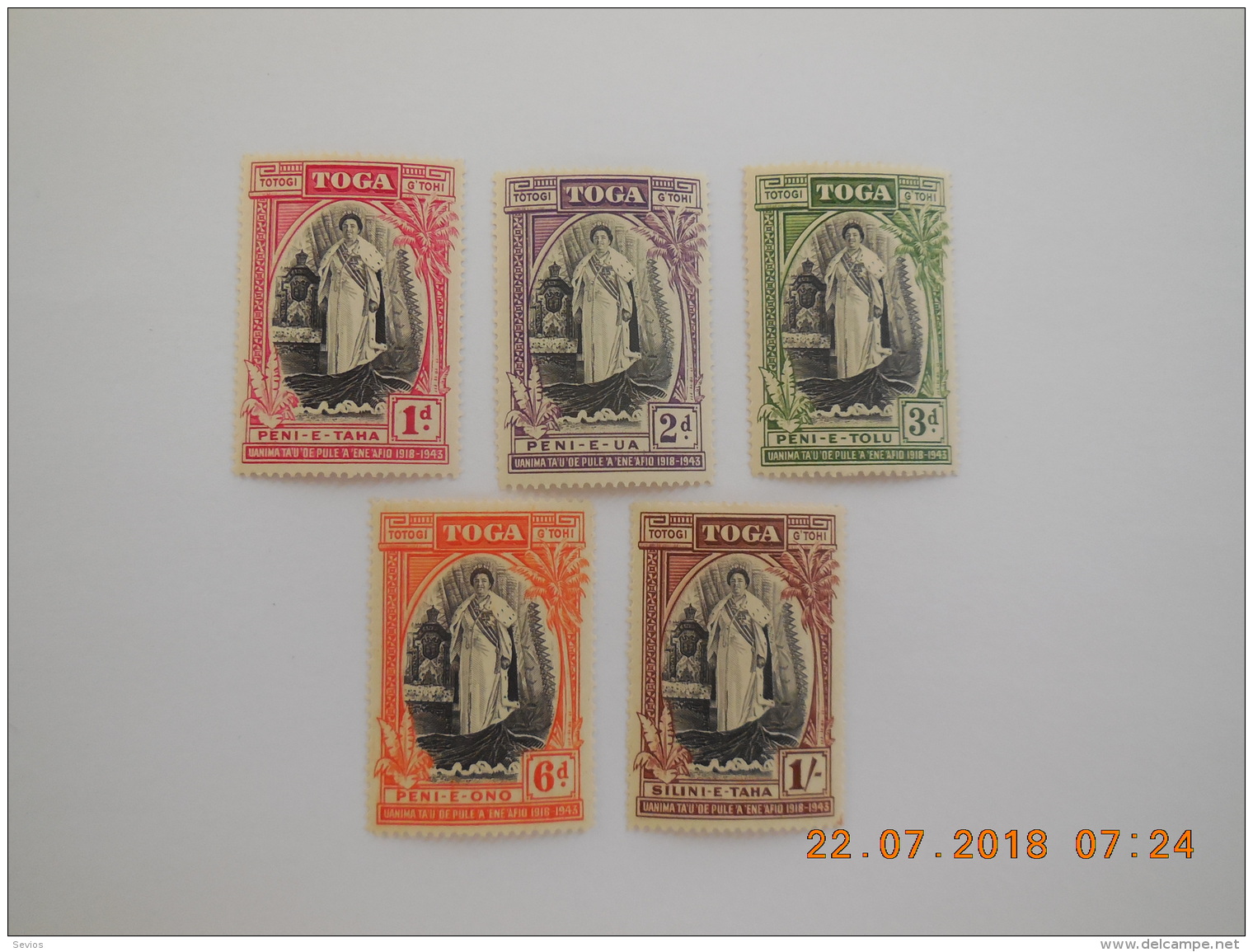 Sevios / TOGA / Stamp **, *, (*) Or Used - Tonga (...-1970)